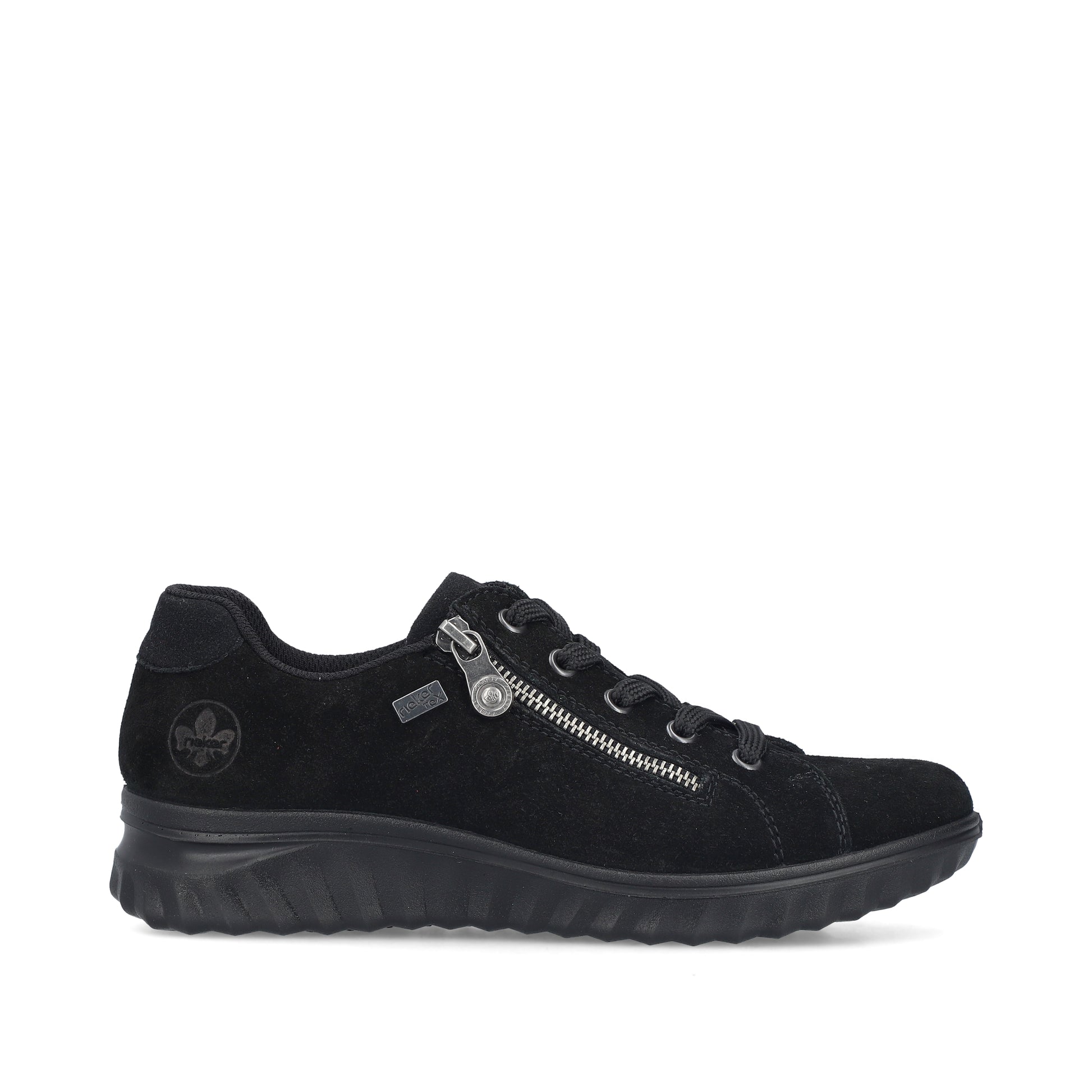 Black Zip Shoes for Women | Rieker 59000-00