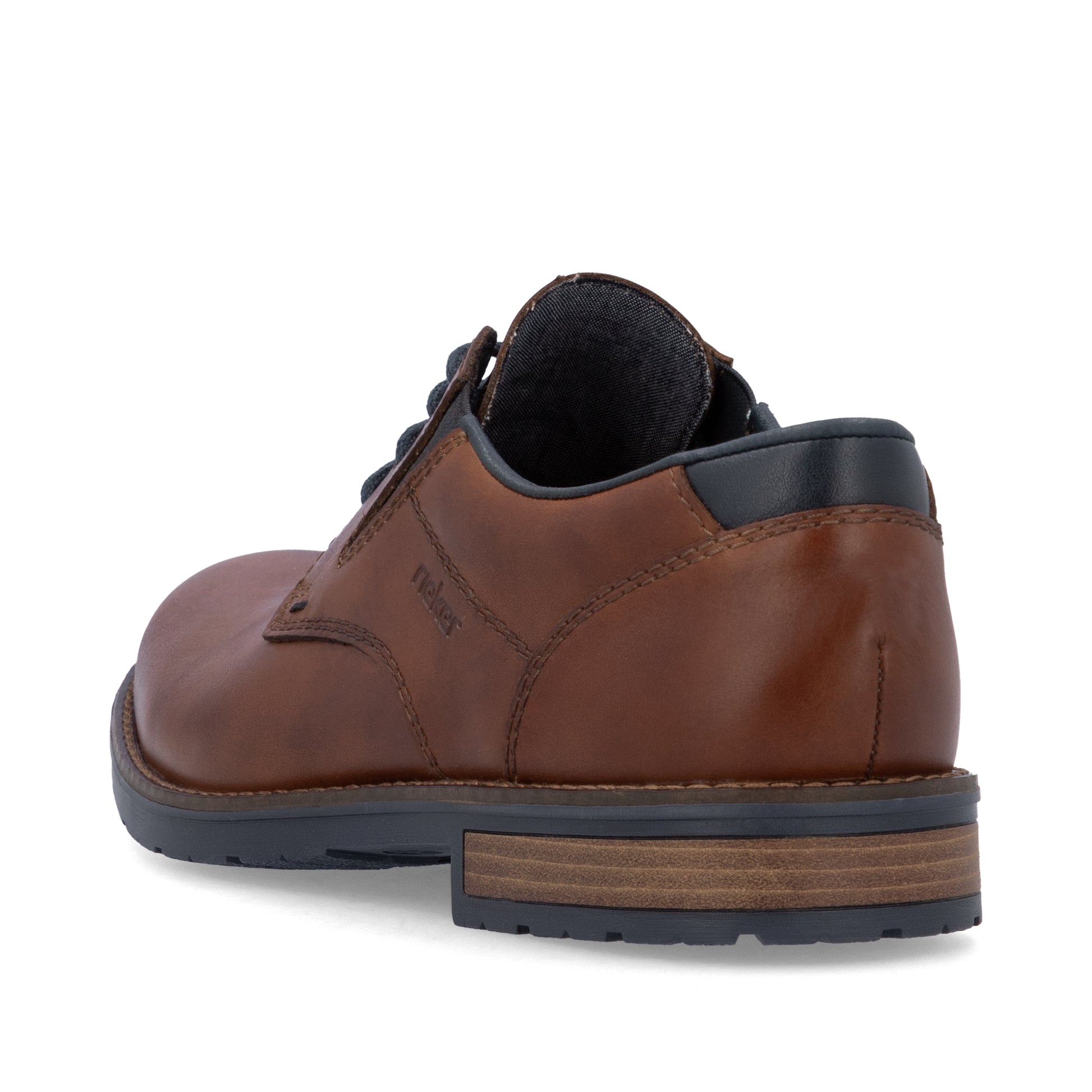 Brown Elasticated Shoes for Men | Rieker 14621-24