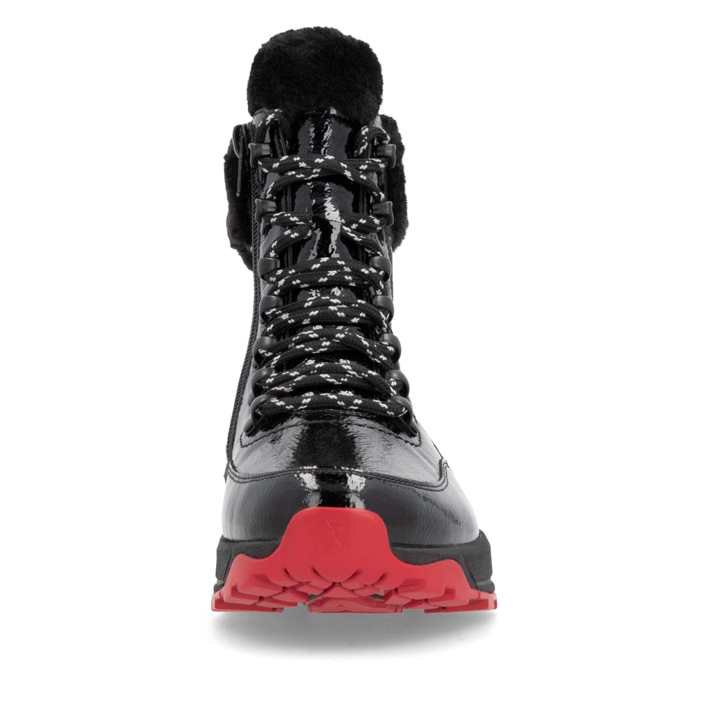 Black Zip Boots for Women | Rieker Sport W0063-01