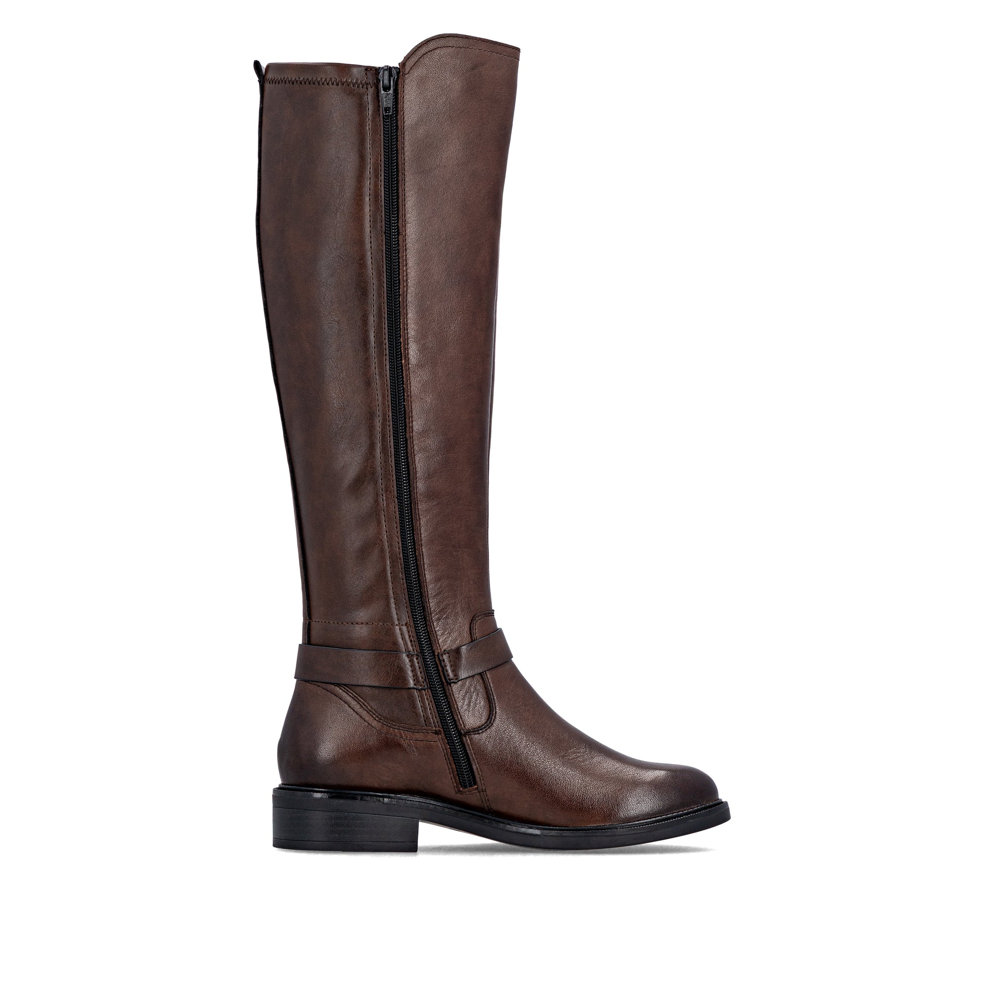 Brown Zip Boots for Women | Remonte D2W77-25