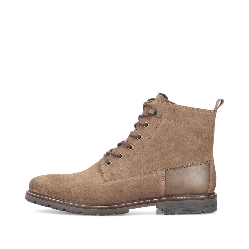 Brown Zip Boots for Men | Rieker 13730-64