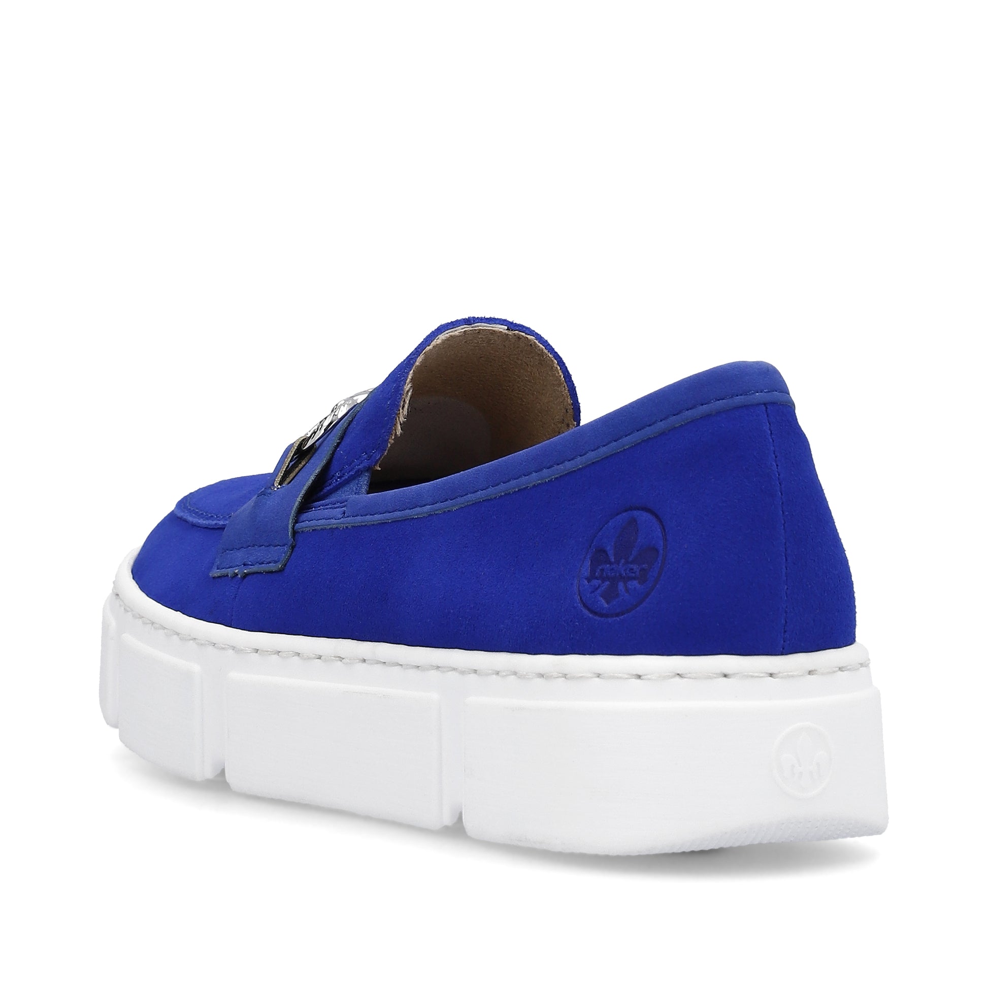 Blue Elasticated Shoes for Women | Rieker N5956-14
