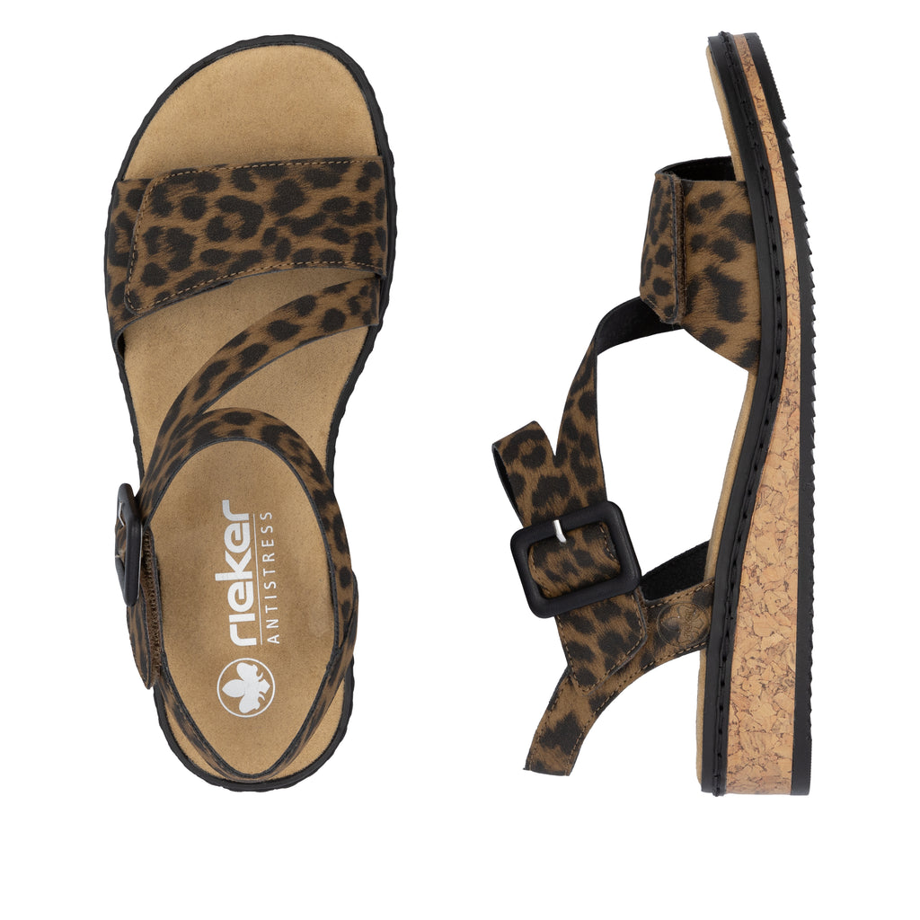Multi Hook & Loop Sandals for Women | Rieker V3660-90