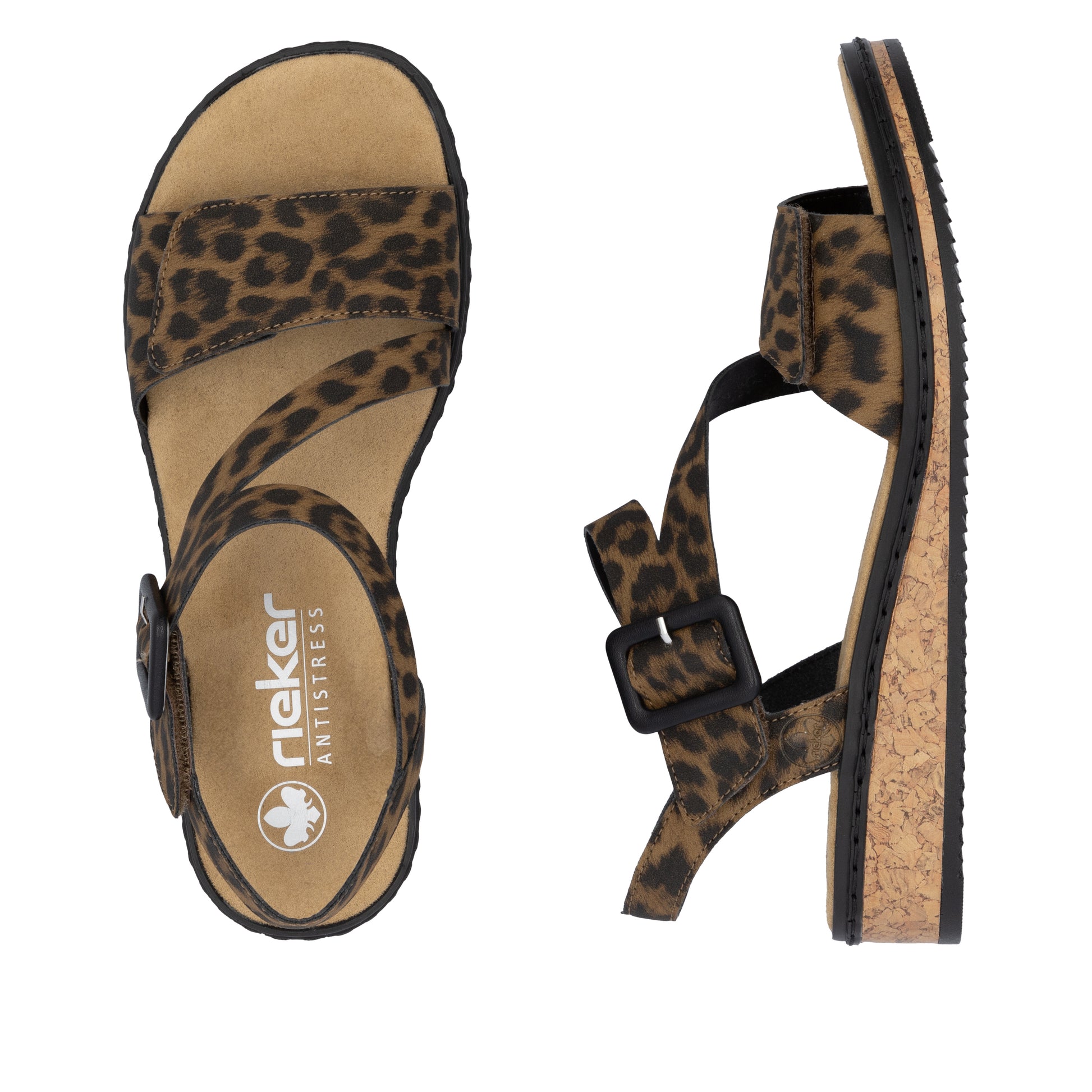 Multi Hook & Loop Sandals for Women | Rieker V3660-90