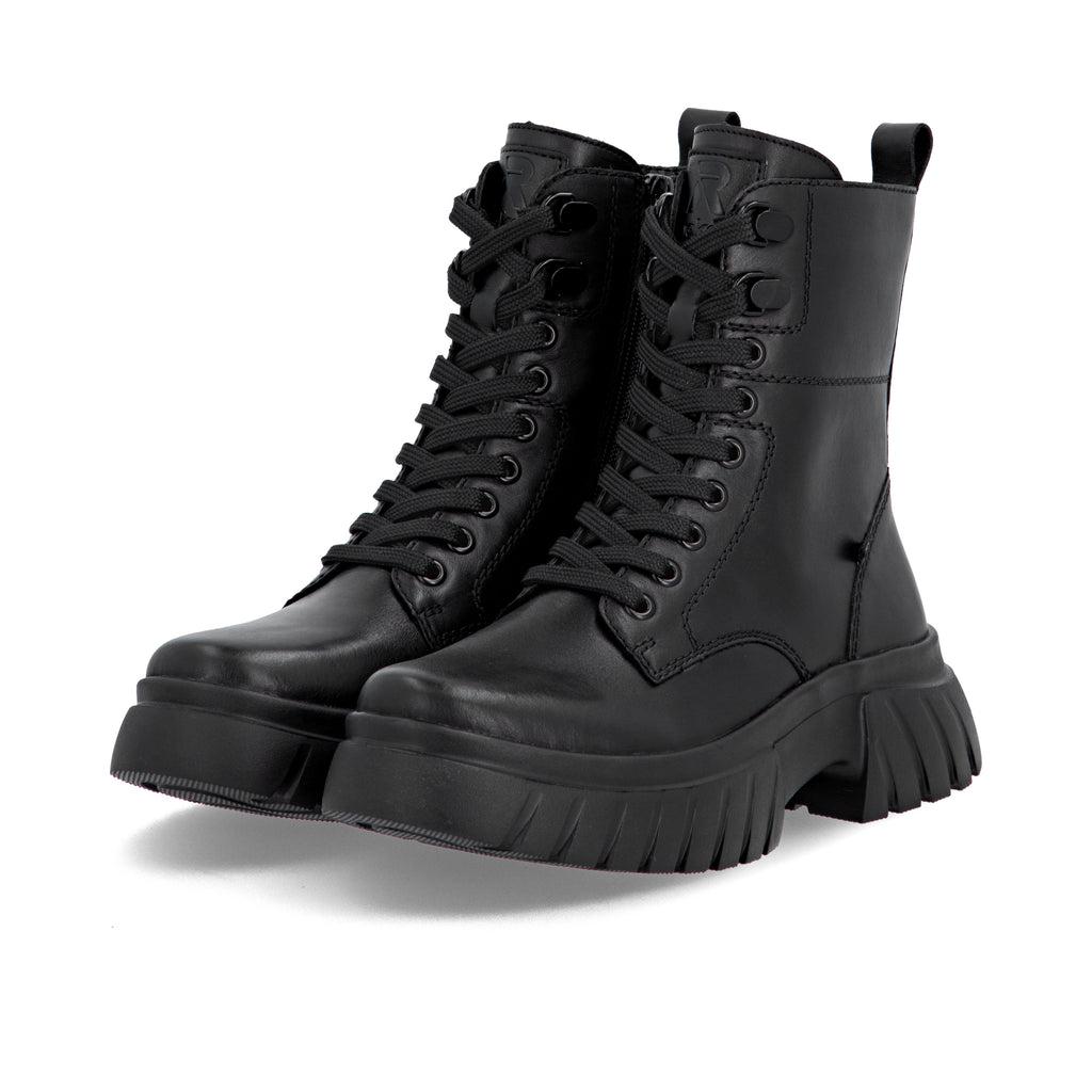 Black Zip Boots for Women | Rieker Sport W1870-02