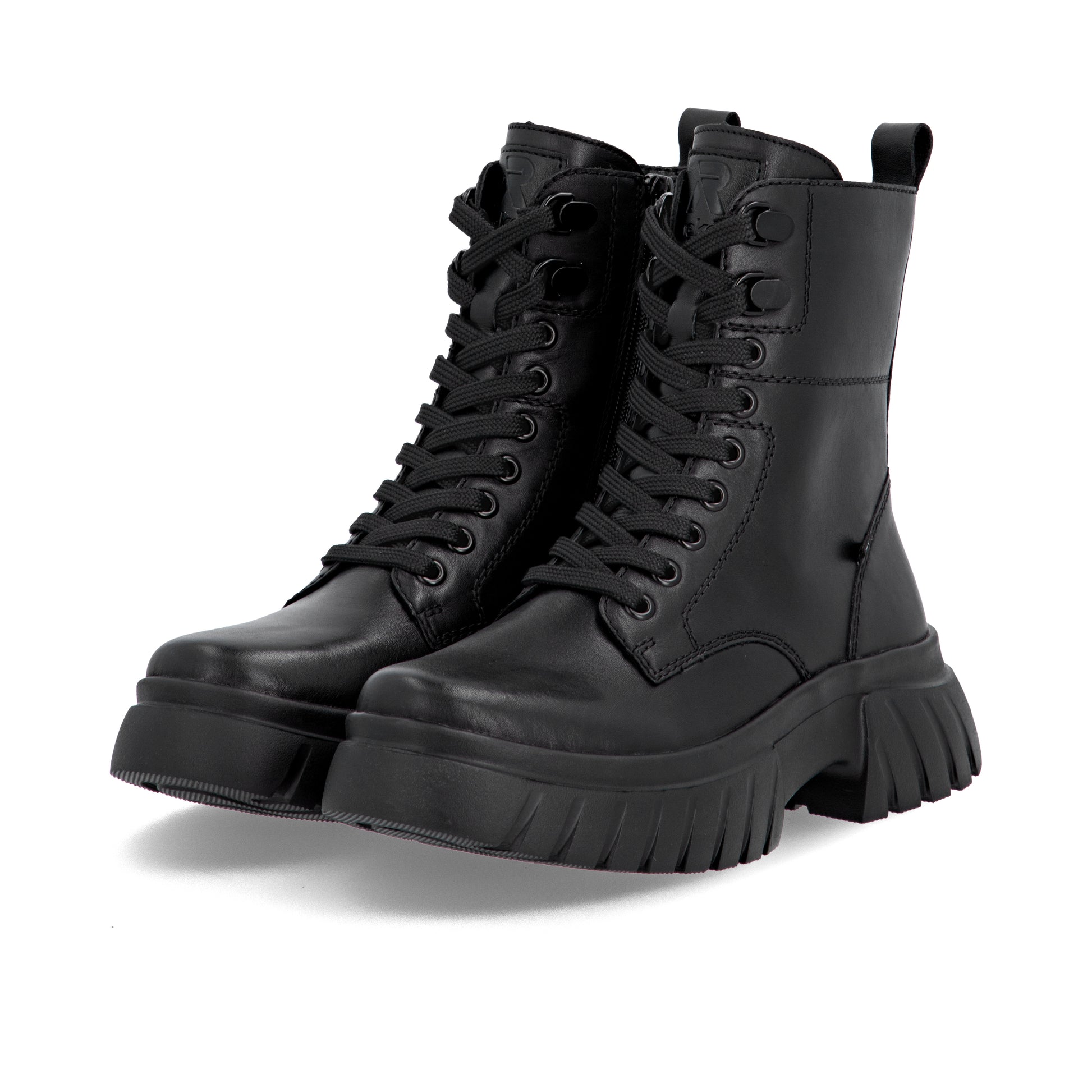Black Zip Boots for Women | Rieker Sport W1870-02
