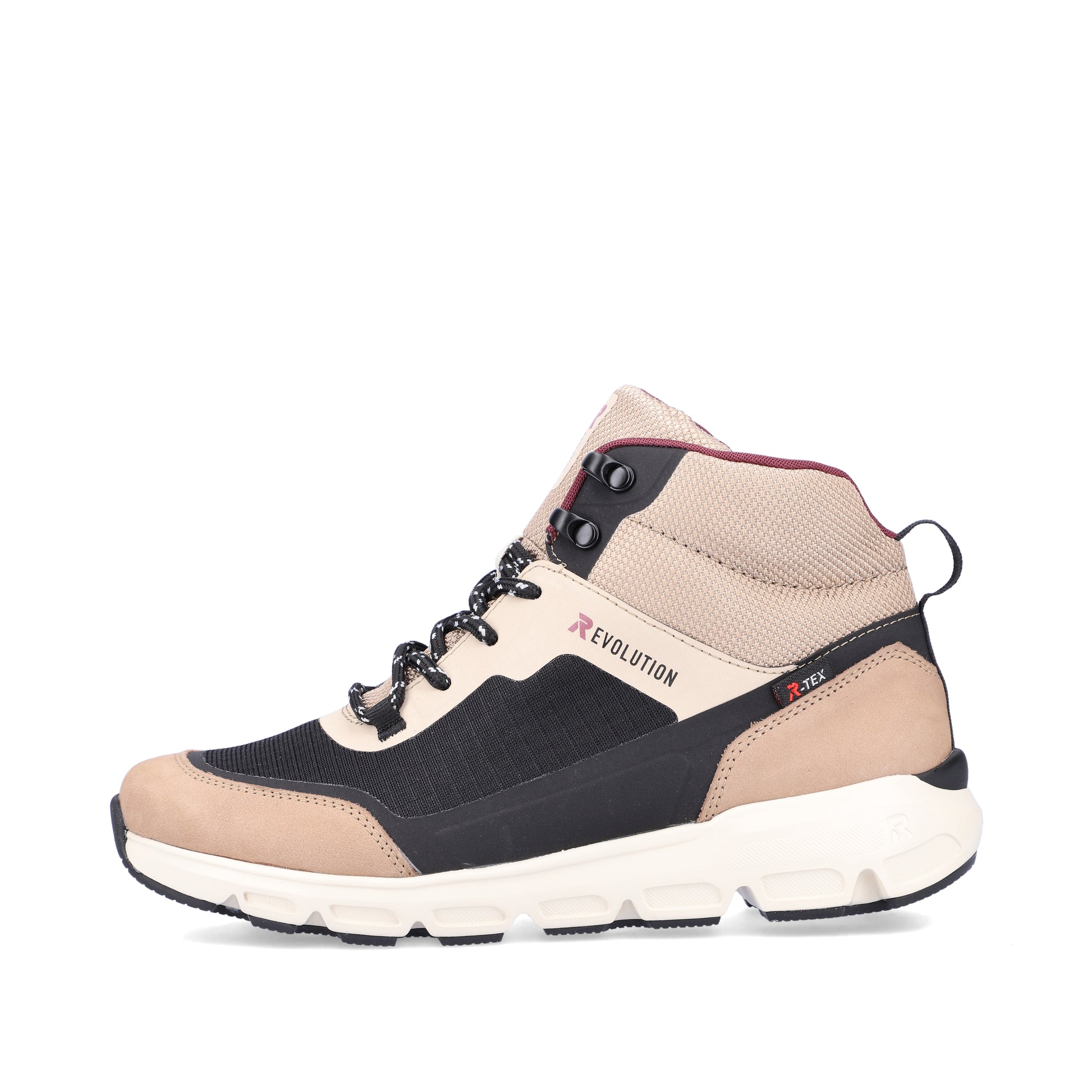 Beige Zip Boots for Women | Rieker Sport 40460-62