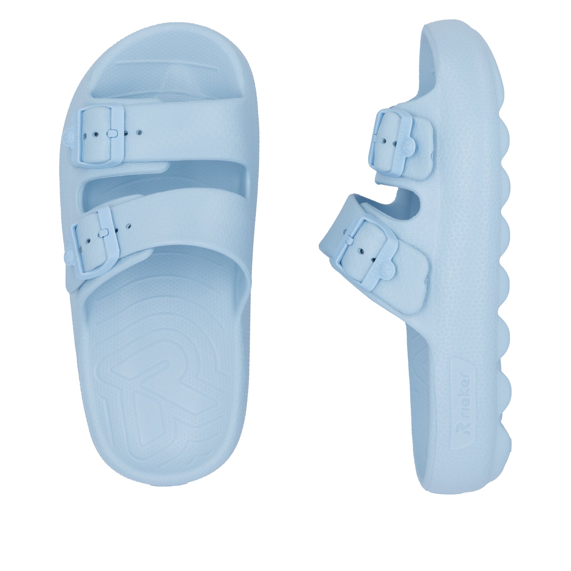 Blue Buckle Sandals for Women | Rieker P2450-10