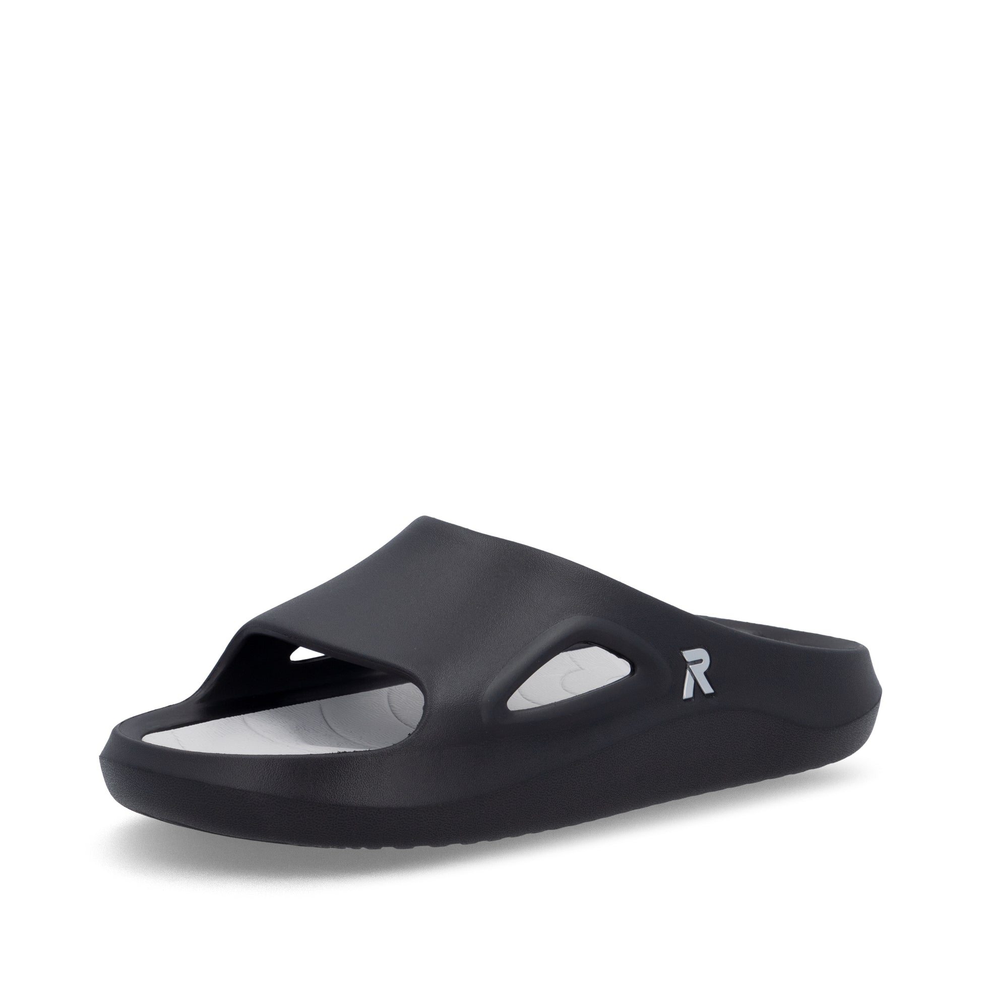 Black Slip-On Sandals for Men | Rieker U3450-00