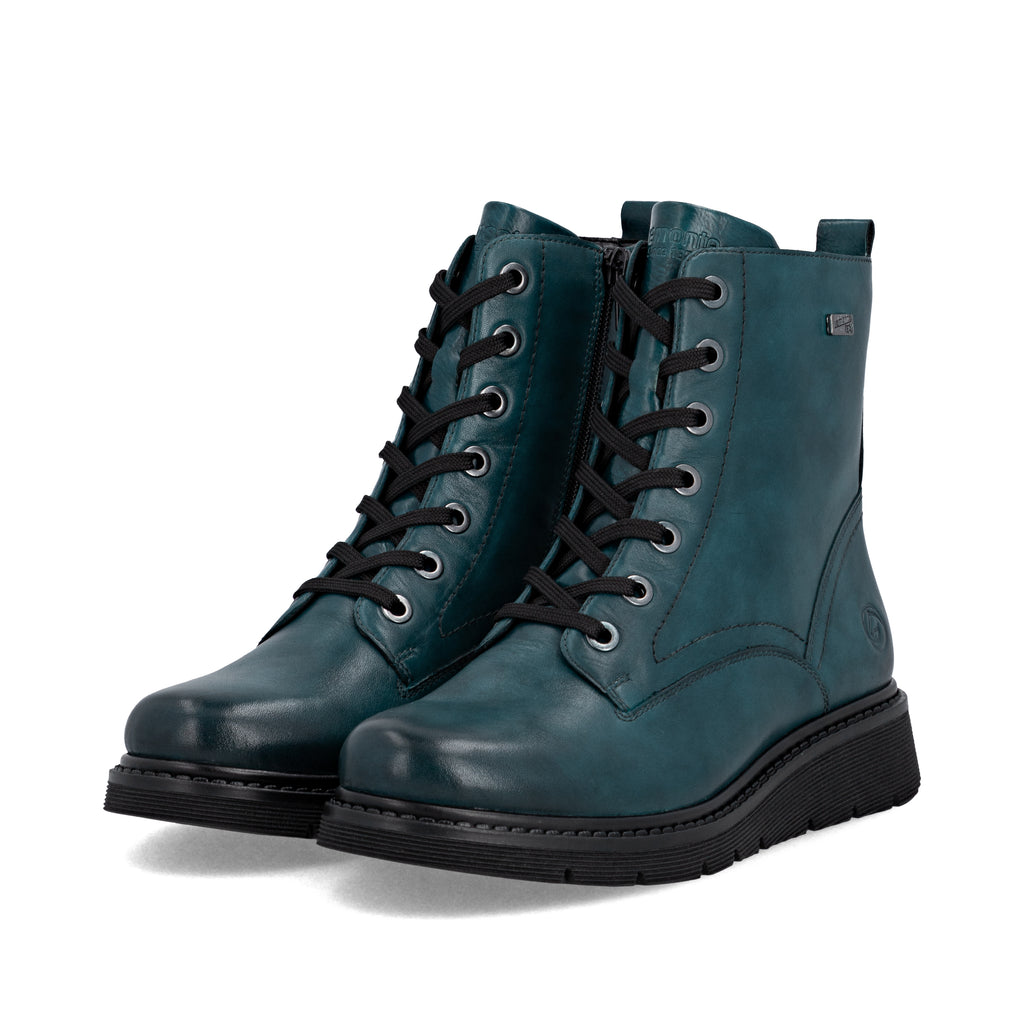 Blue Zip Boots for Women | Remonte D3979-12