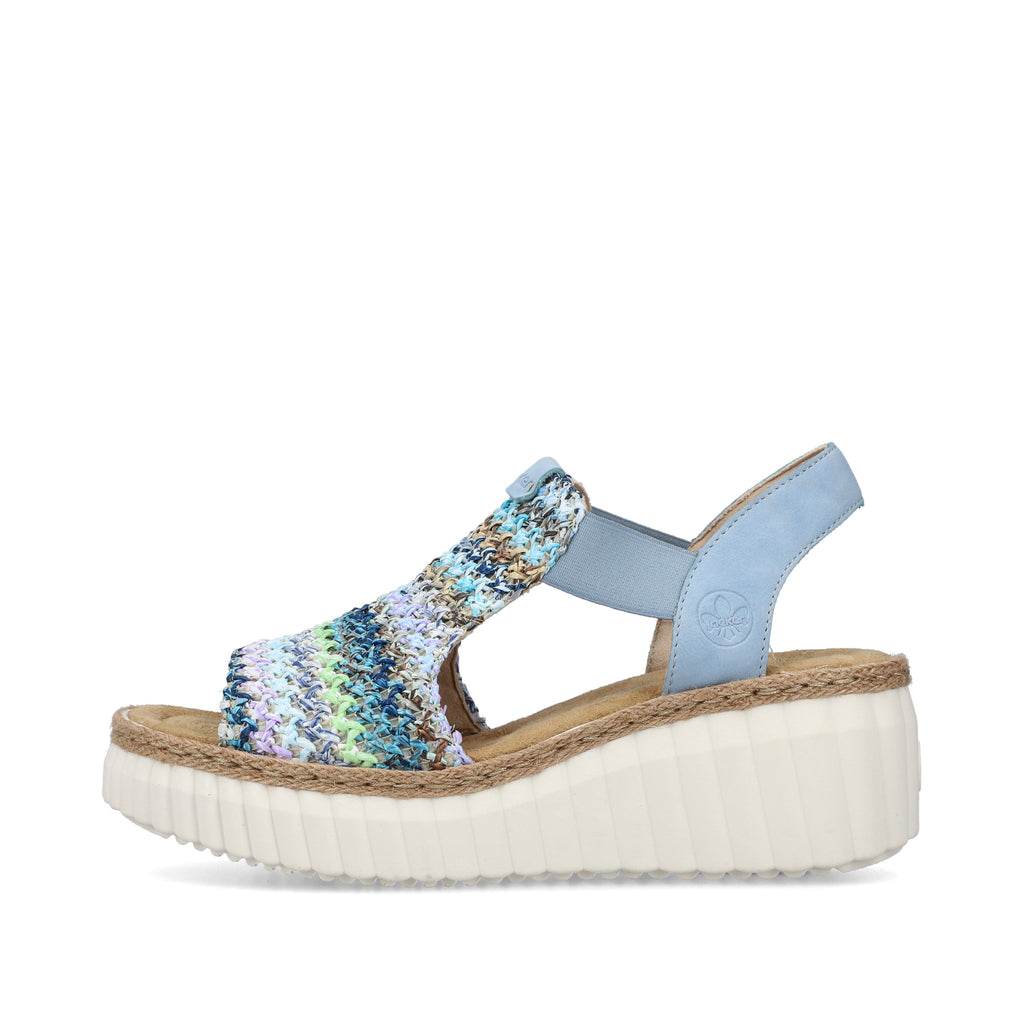 Multi Elasticated Sandals for Women | Rieker 69172-91