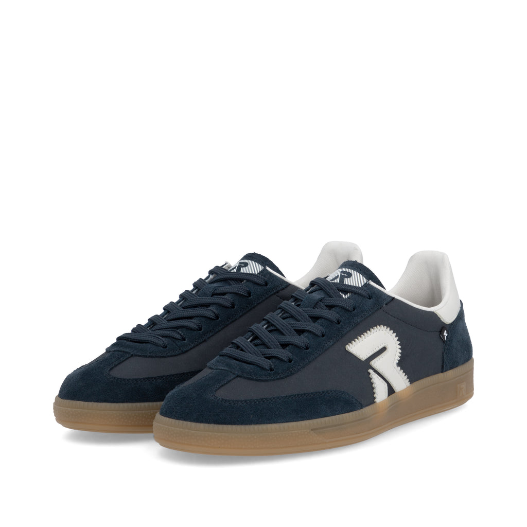 Blue Elasticated Shoes for Men | Rieker U2200-16