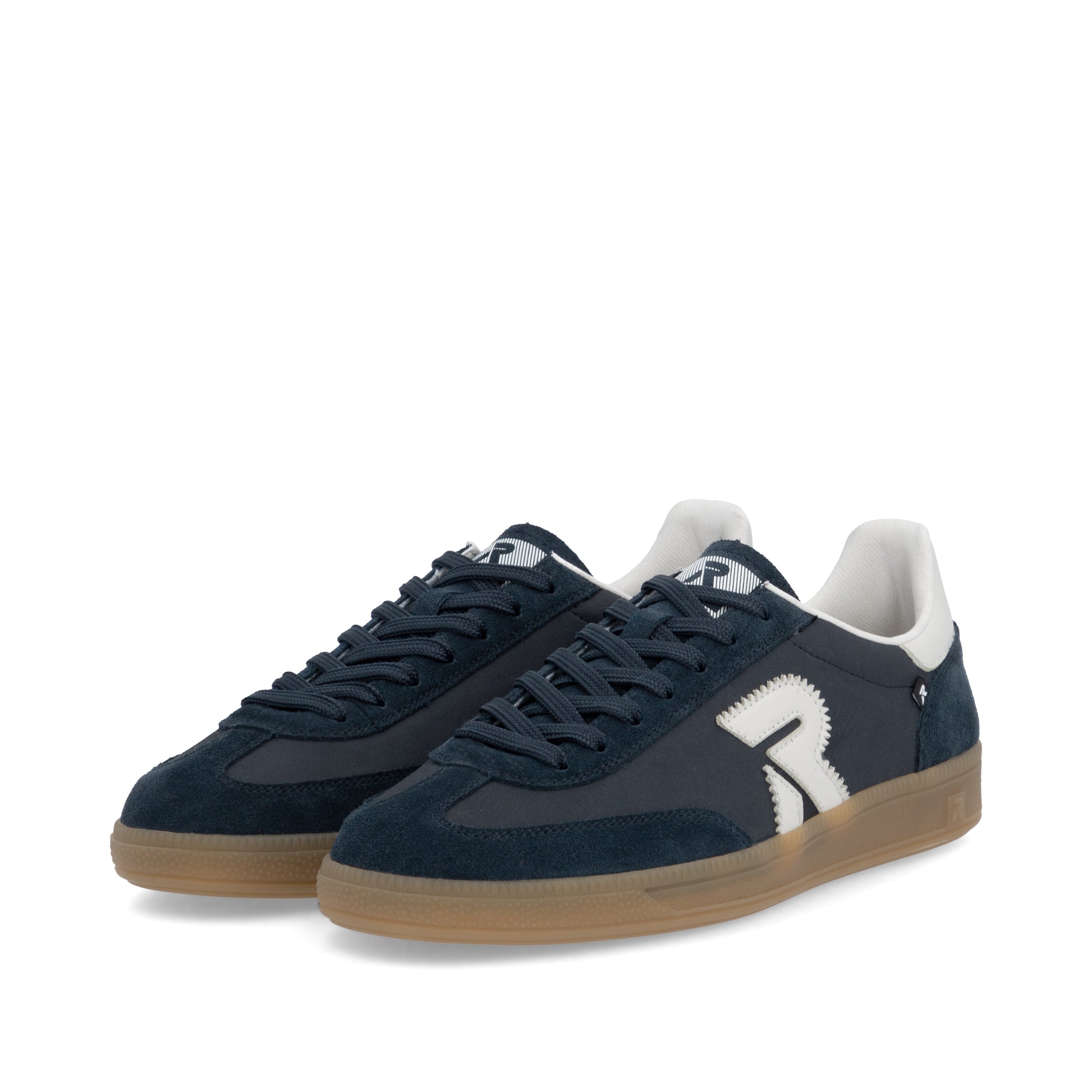 Blue Elasticated Shoes for Men | Rieker U2200-16