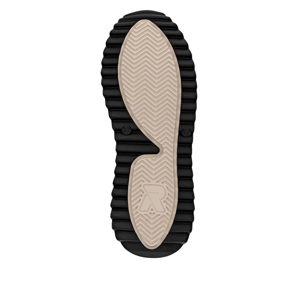 Black Zip Boots for Women | Rieker Sport W3870-00