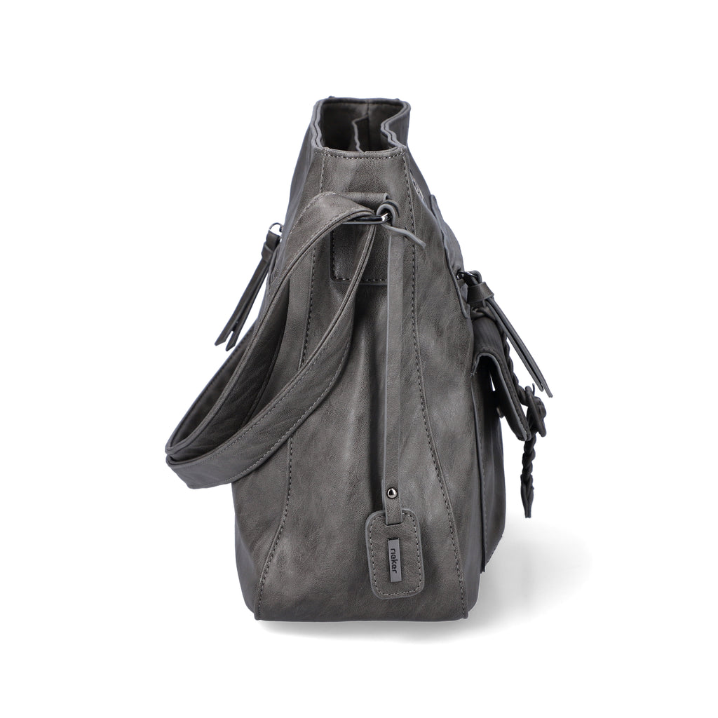 Grey Zip Bags for Women | Rieker H1340-42