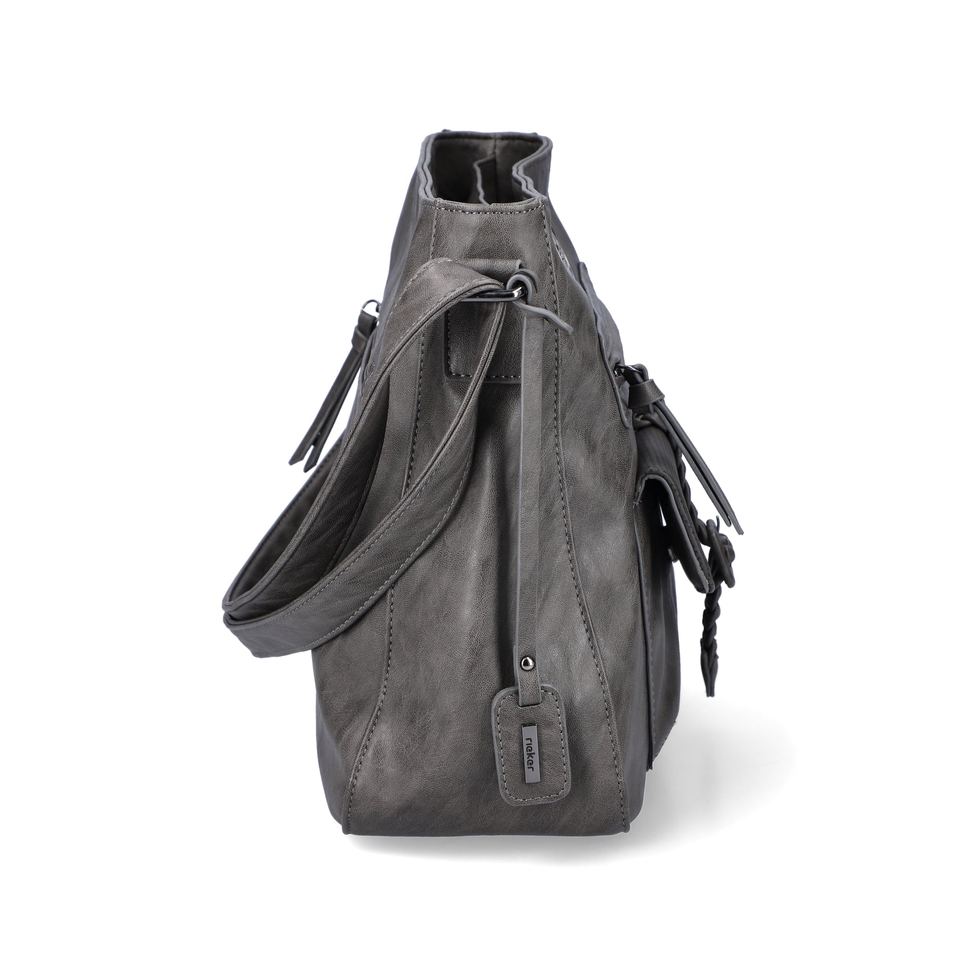 Grey Zip Bags for Women | Rieker H1340-42