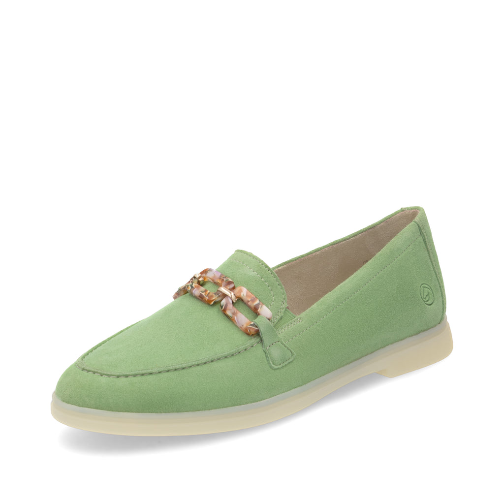 Green Elasticated Shoes for Women | Remonte D2F00-52