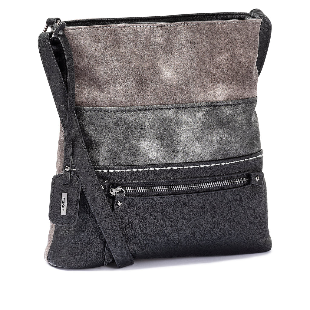 Grey Zip Bags for Women | Rieker H1301-45