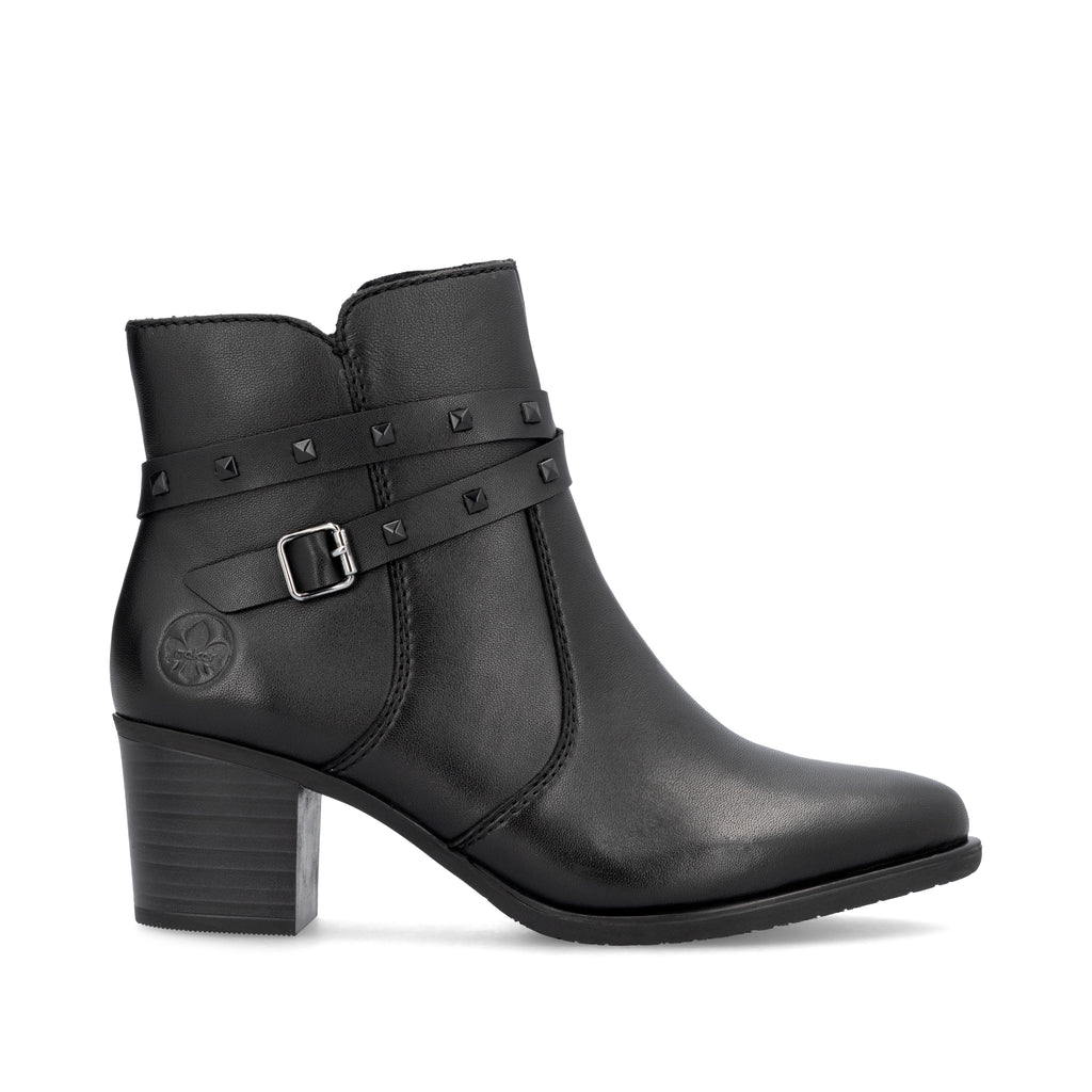 Black Zip Boots for Women | Rieker Y2059-00