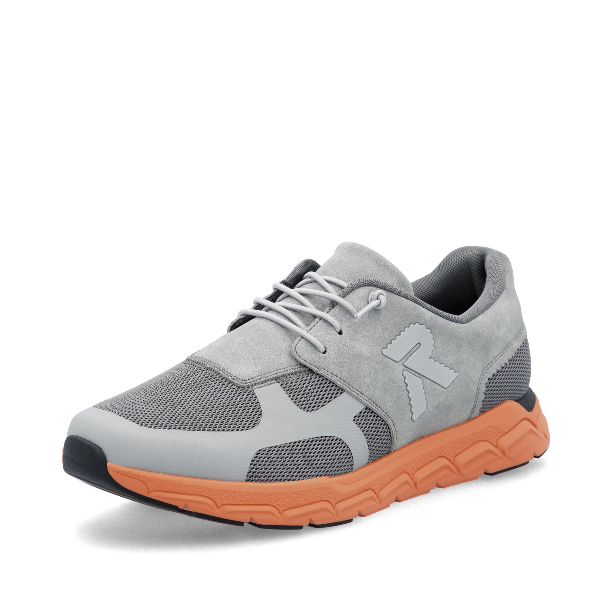 Grey Elasticated Shoes for Men | Rieker 09100-45