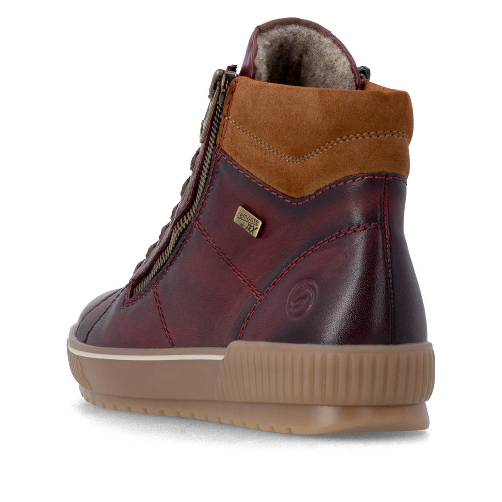 remonte Women's Red Boot | D0772-37