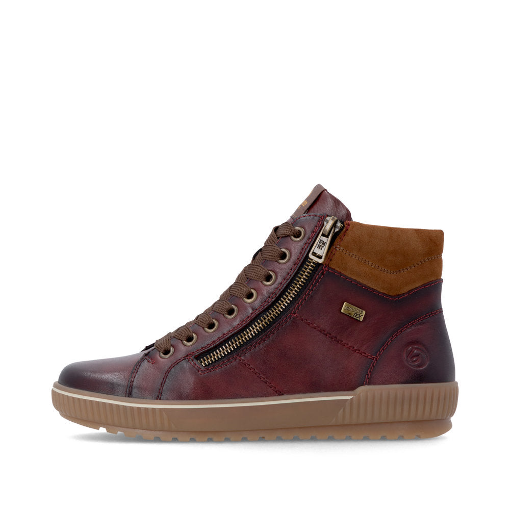 remonte Women's Red Boot | D0772-37