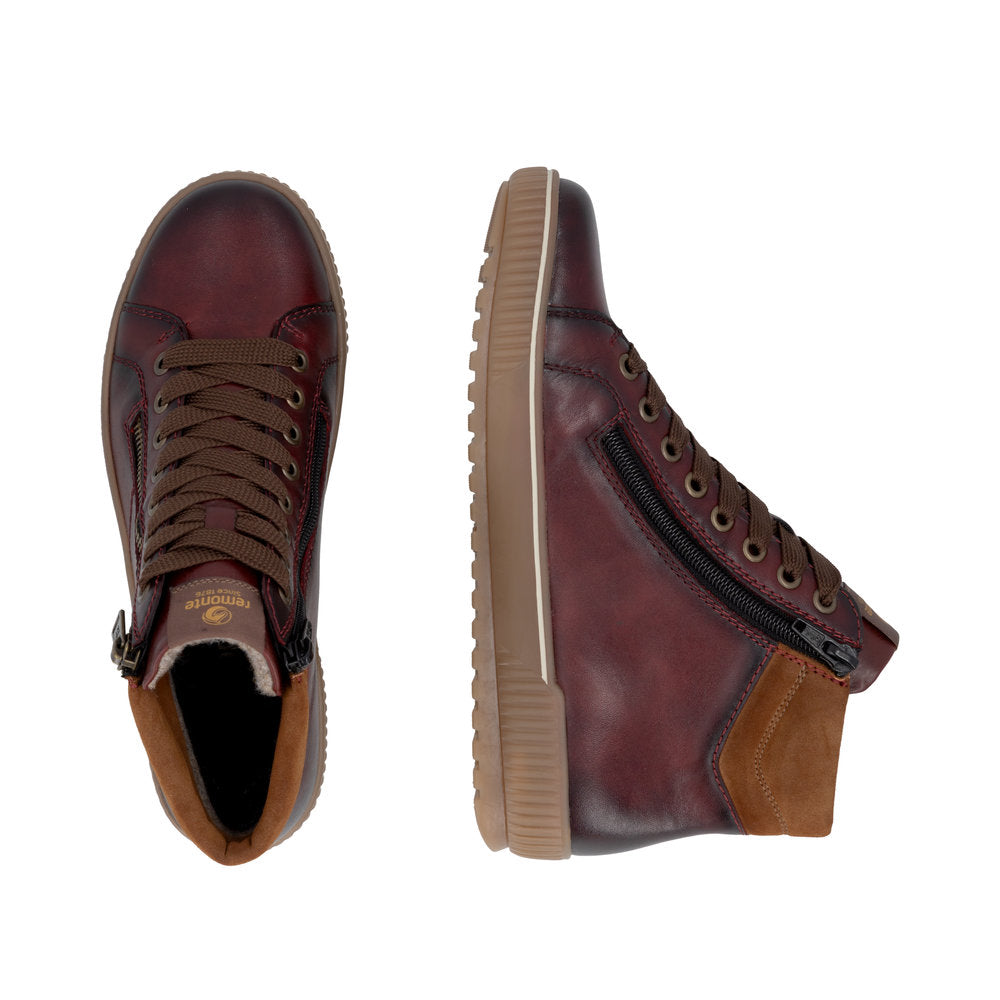 remonte Women's Red Boot | D0772-37