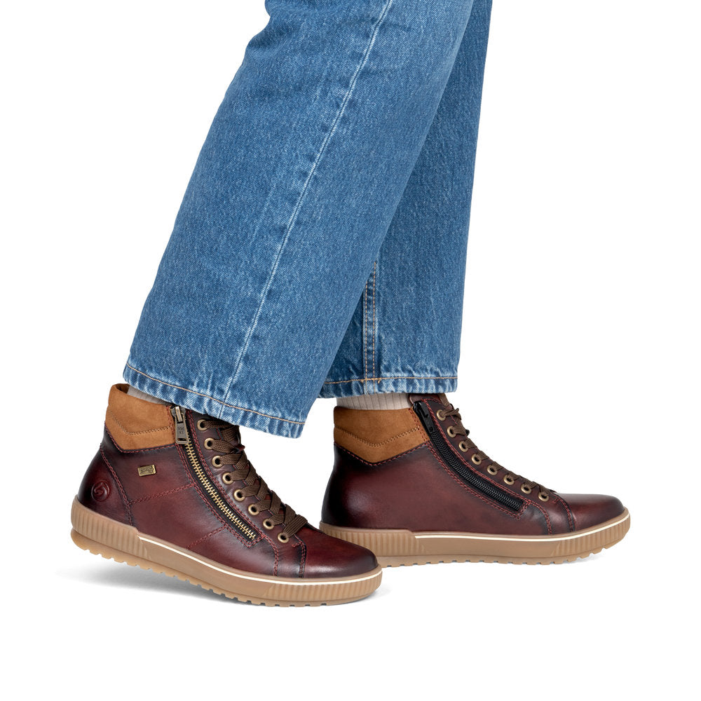 remonte Women's Red Boot | D0772-37