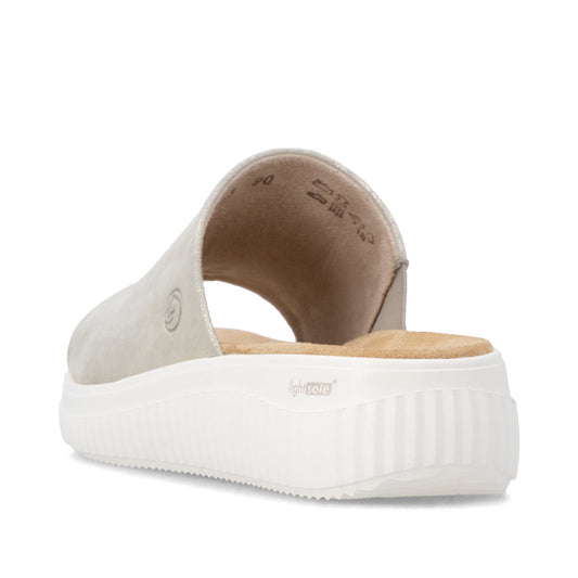 remonte Women's Mule Sandal - Gold | D3L53-90