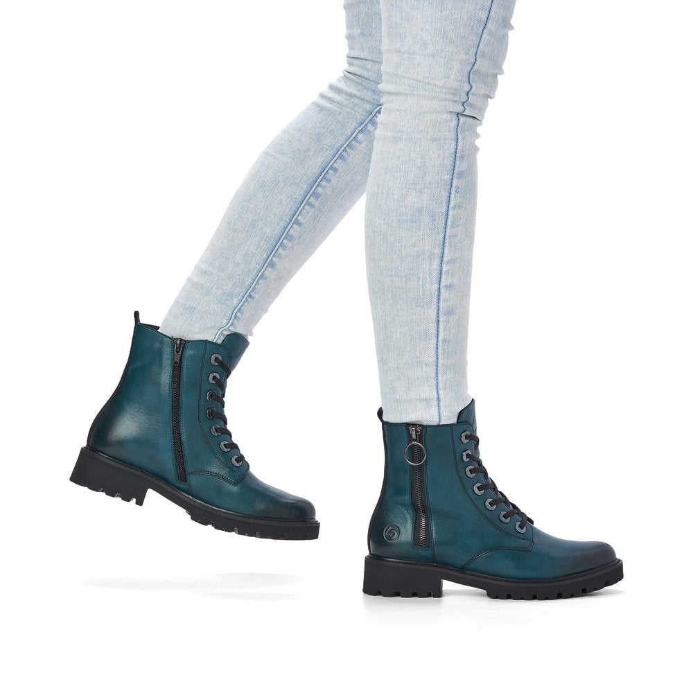 remonte Women's Blue Boot | D8671-12
