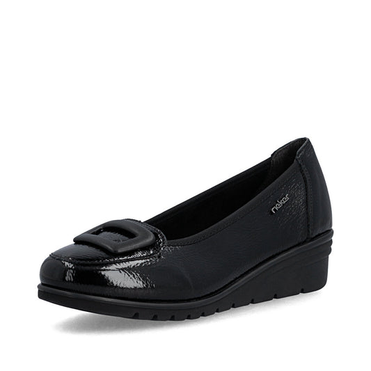 Women's Ballerina Flats Shoe - Black | L5362-00