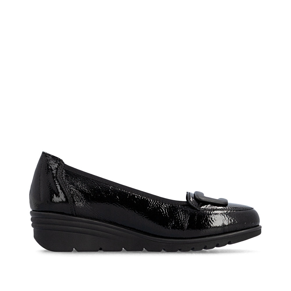 Women's Ballerina Flats Shoe - Black | L5362-00
