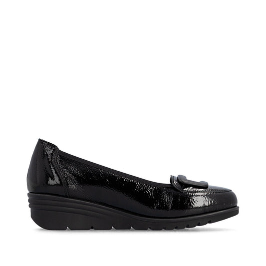 Women's Ballerina Flats Shoe - Black | L5362-00