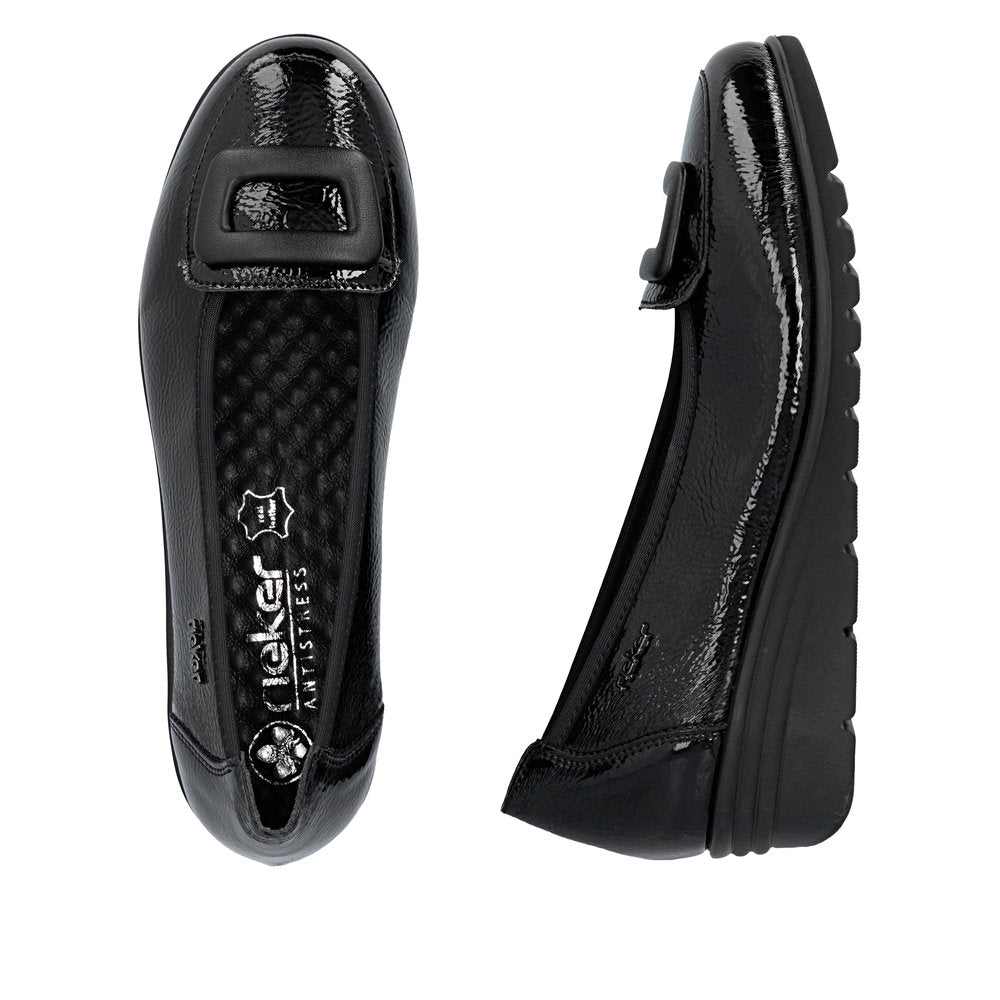 Women's Ballerina Flats Shoe - Black | L5362-00
