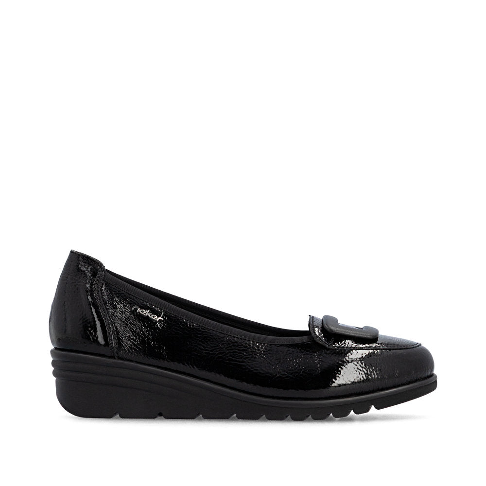 Women's Ballerina Flats Shoe - Black | L5362-00