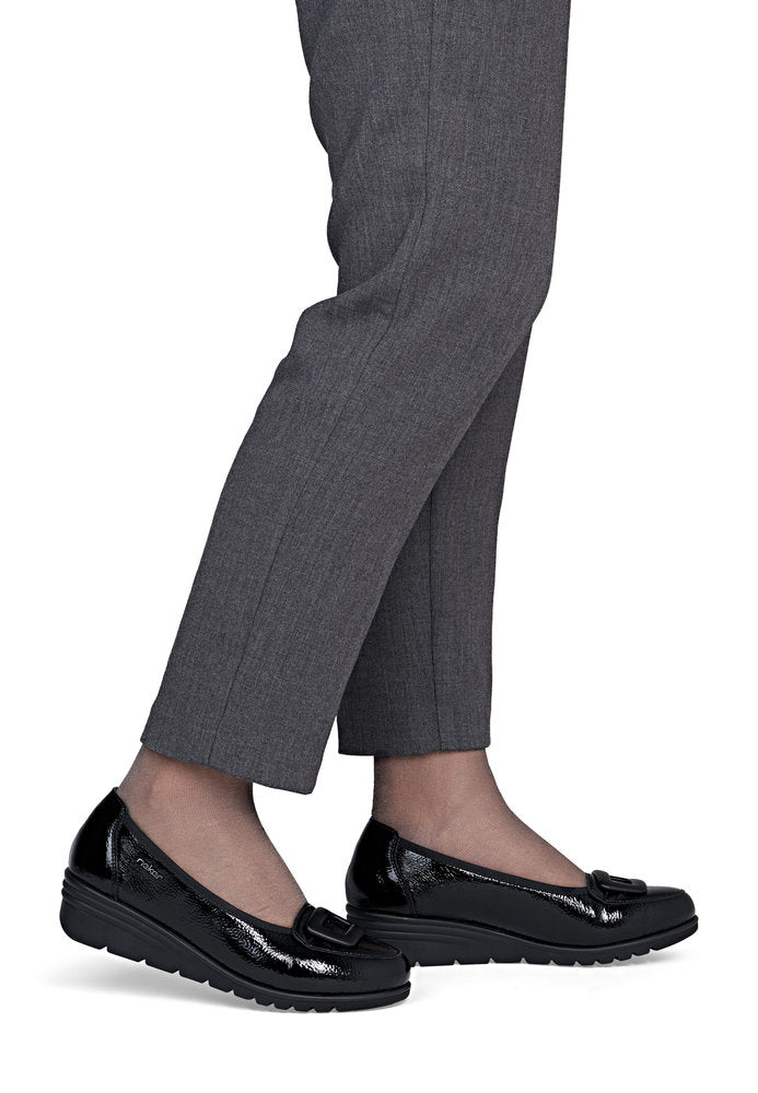 Women's Ballerina Flats Shoe - Black | L5362-00