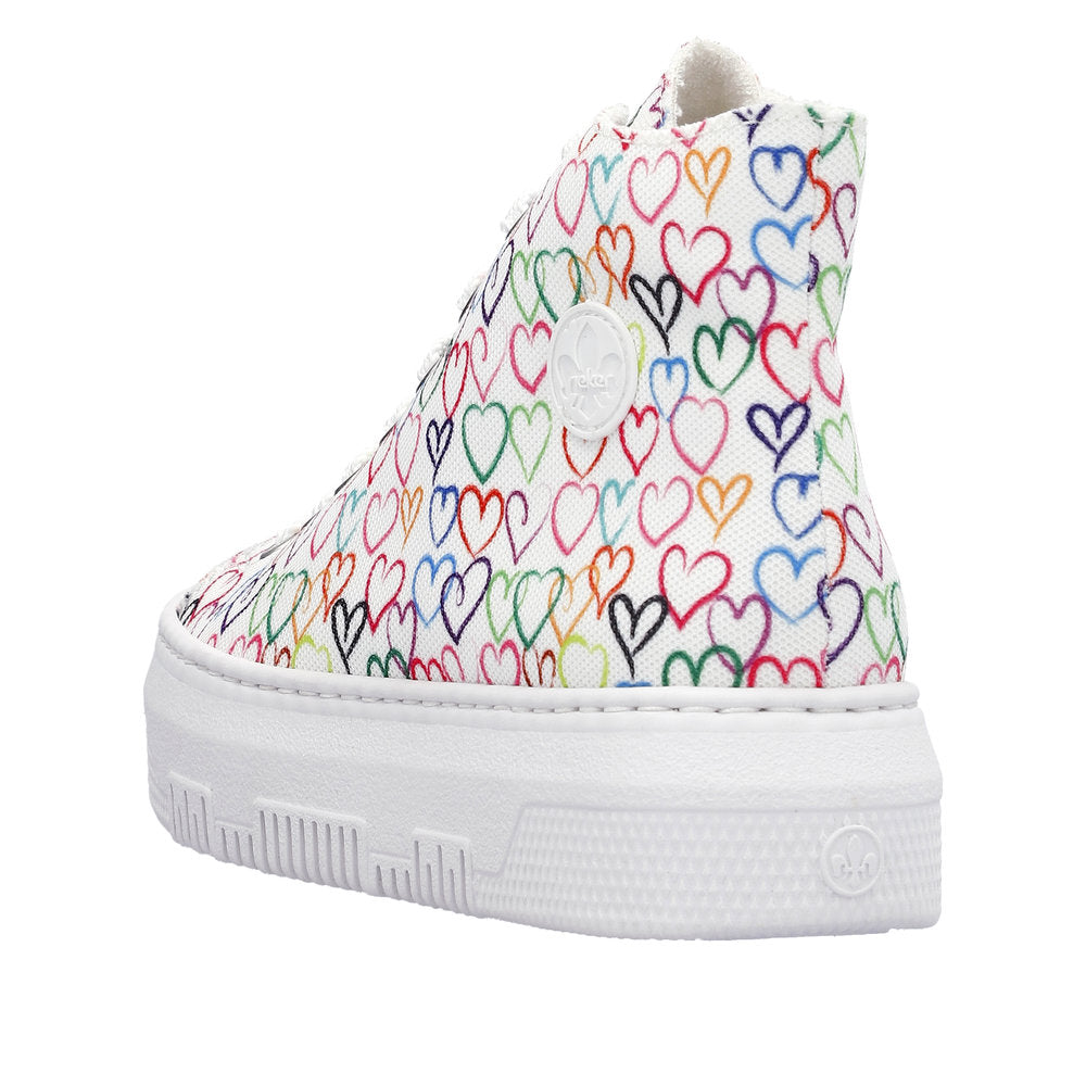 Multi Zip Boots for Women | Rieker M1913-90