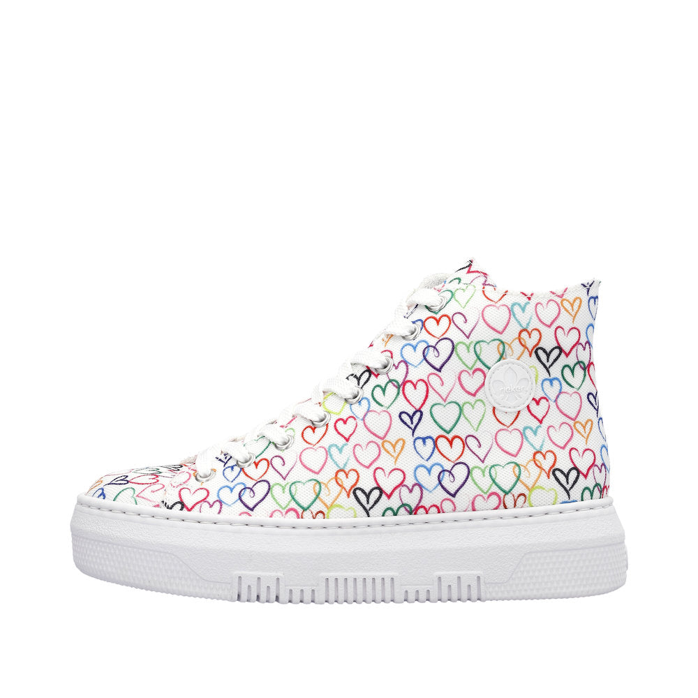 Multi Zip Boots for Women | Rieker M1913-90