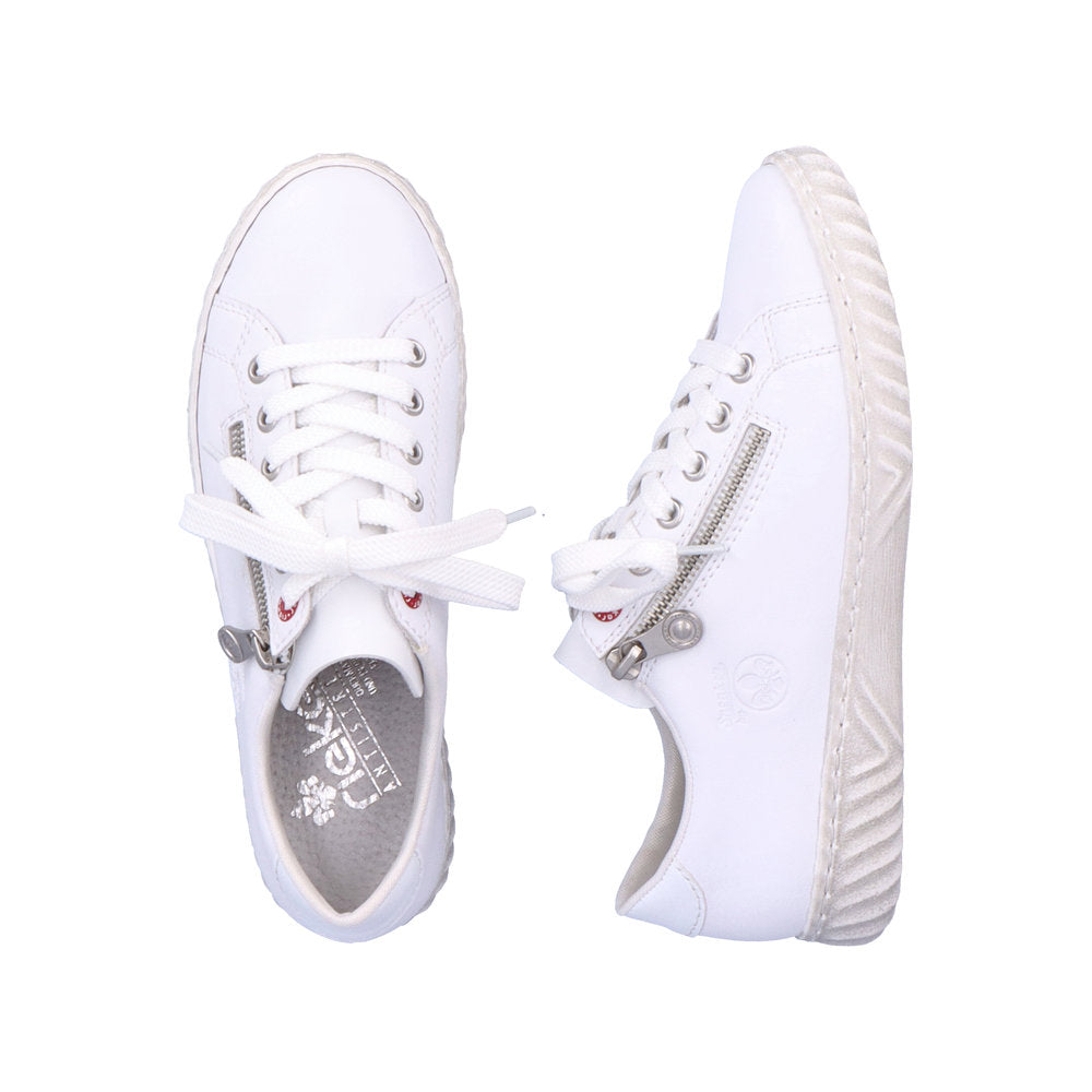 Rieker Women's Casual Trainer - White | N0900-81