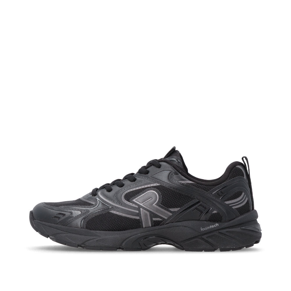 Rieker Sport Men's Black Trainer | U4202-00