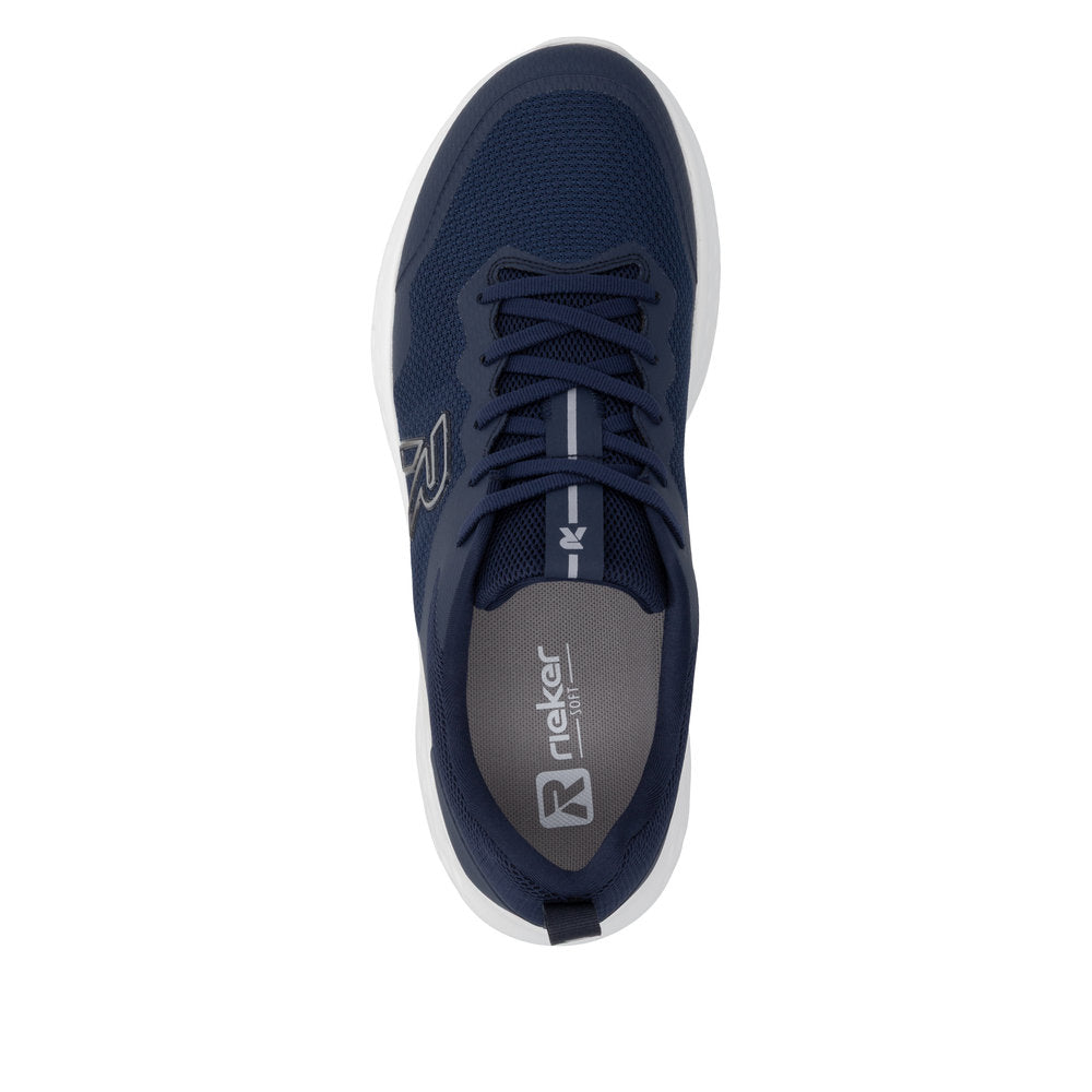 Rieker Sport Men's Trainer Shoe Blue | U4400-14