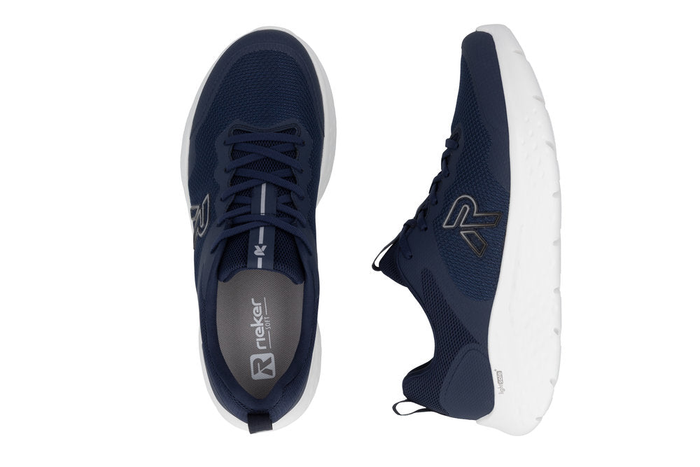 Rieker Sport Men's Trainer Shoe Blue | U4400-14