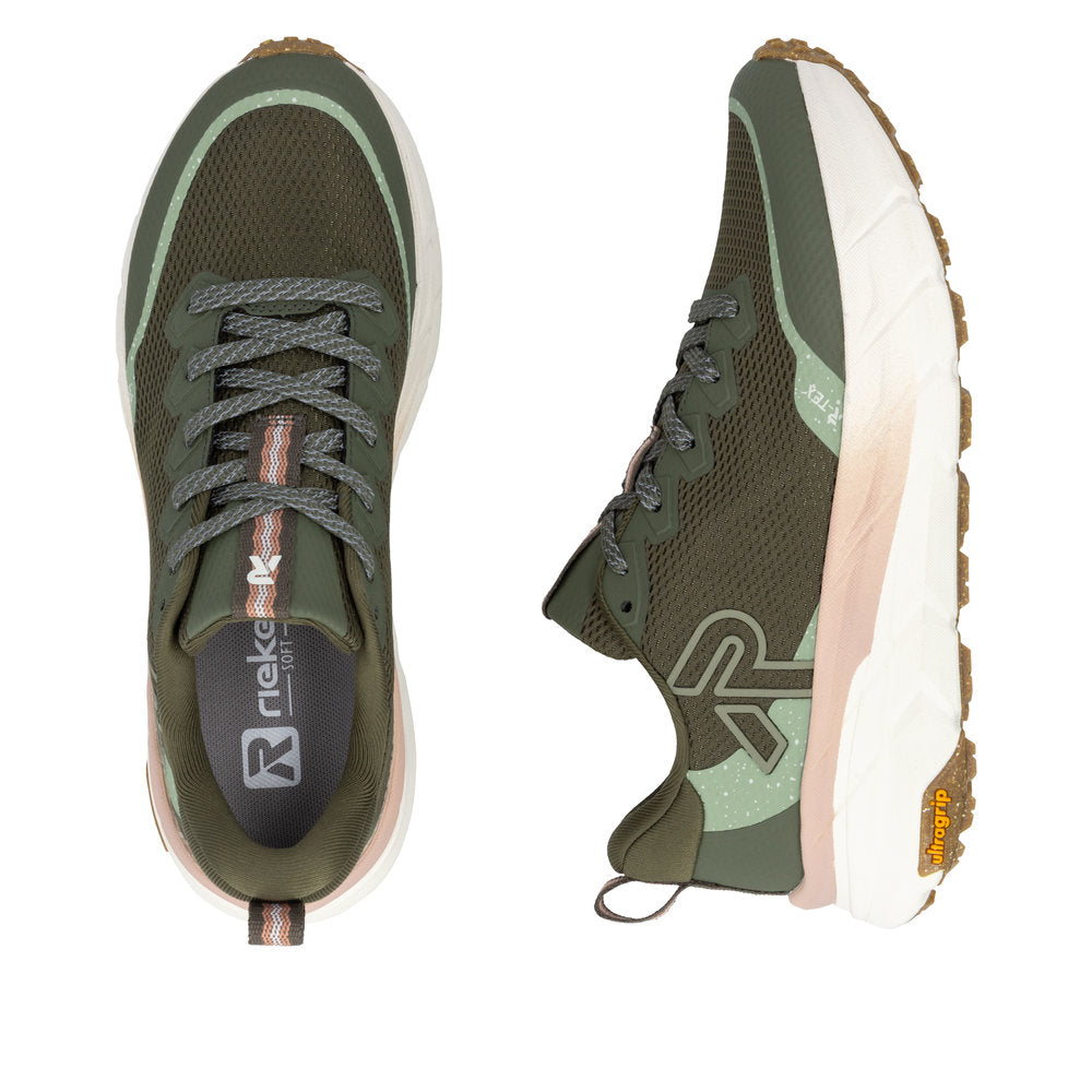 Rieker Sport Women's Green Trainer | W4501-54