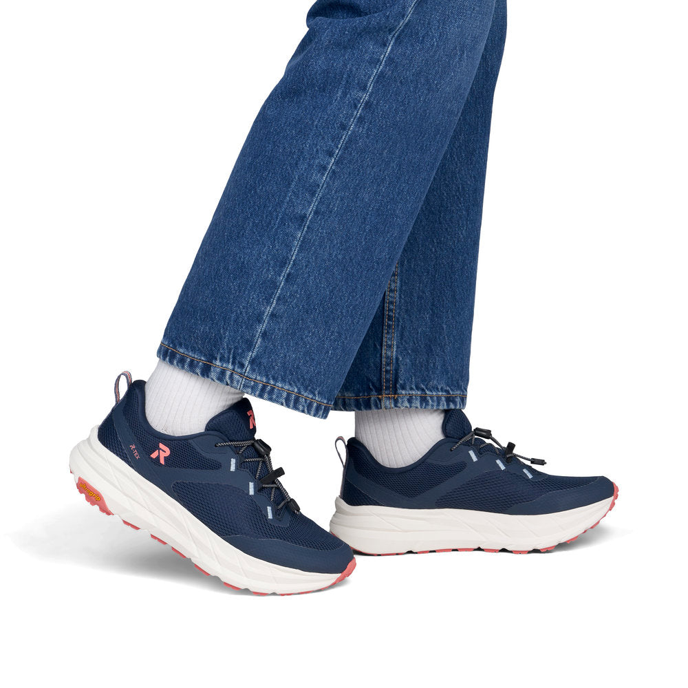 Rieker Sport Women's Slip-On Shoe Blue | W4502-14