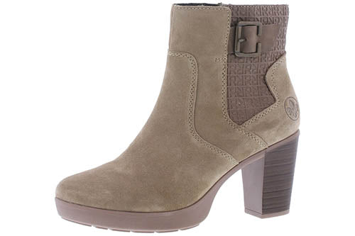 Rieker Woman's Boot - Beige | Y2252-64