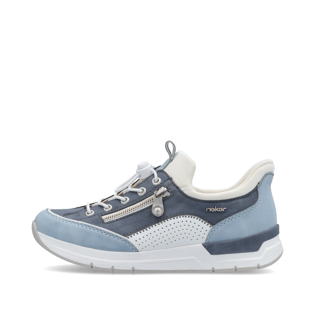 Blue Elasticated Shoes for Women | Rieker 58962-10