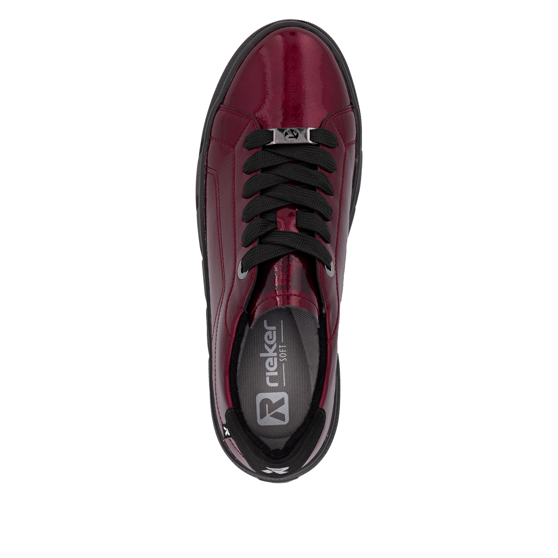 Red Elasticated Shoes for Women | Rieker W2601-35