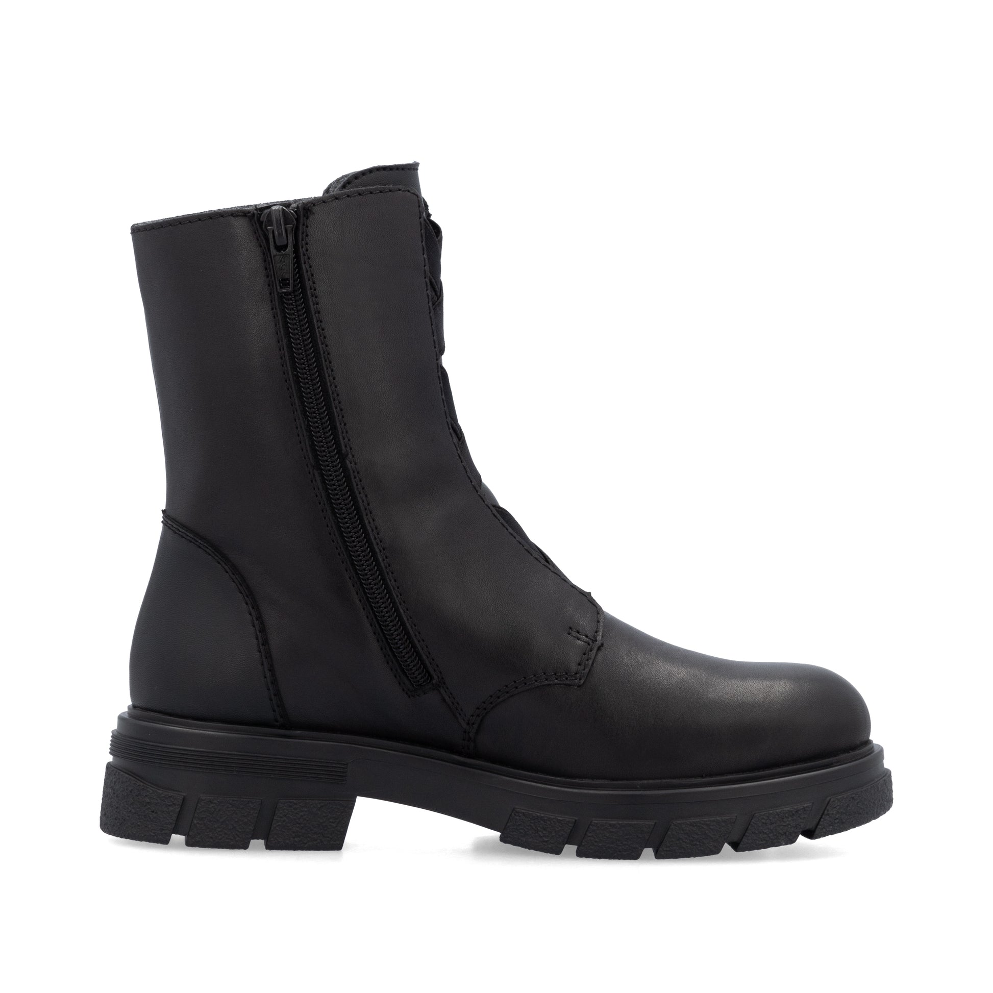 Black Zip Boots for Women | Rieker Z9179-00