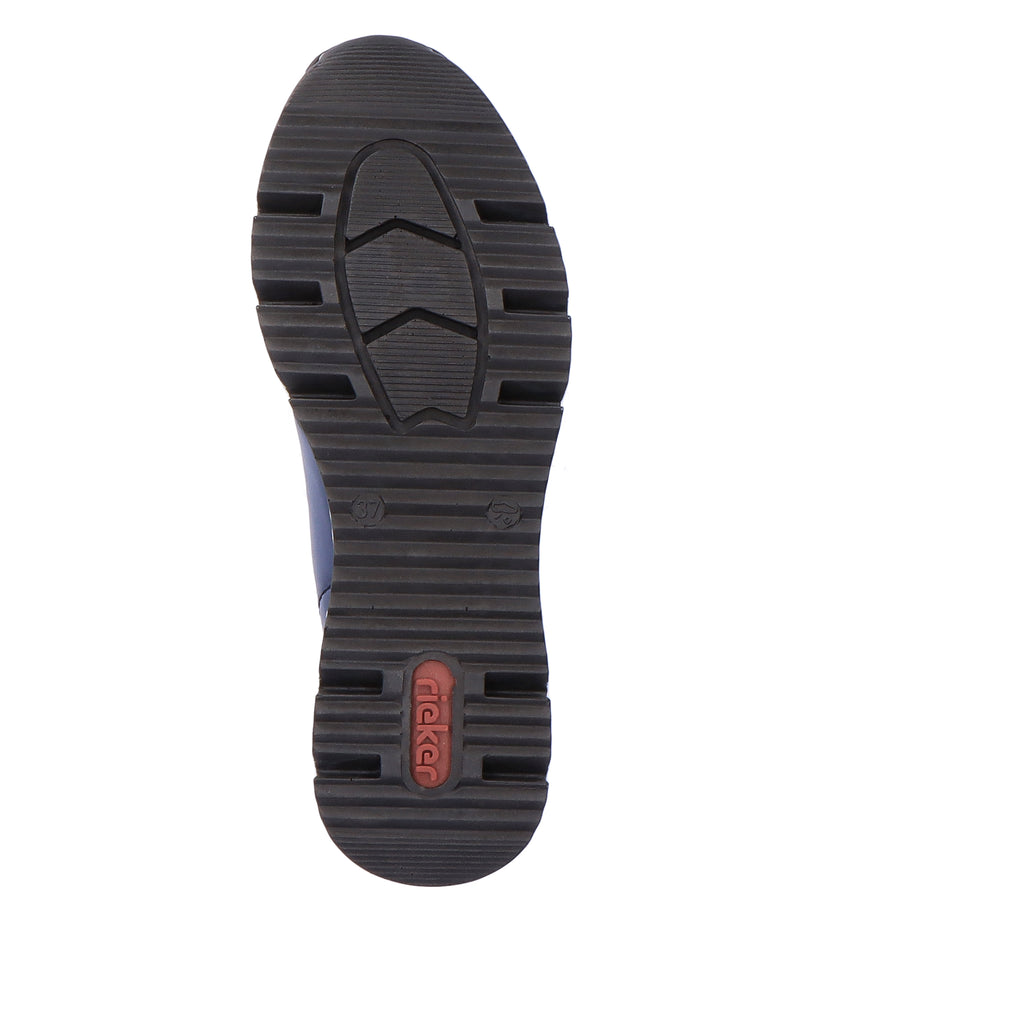 Blue Zip Boots for Women | Rieker N6352-14