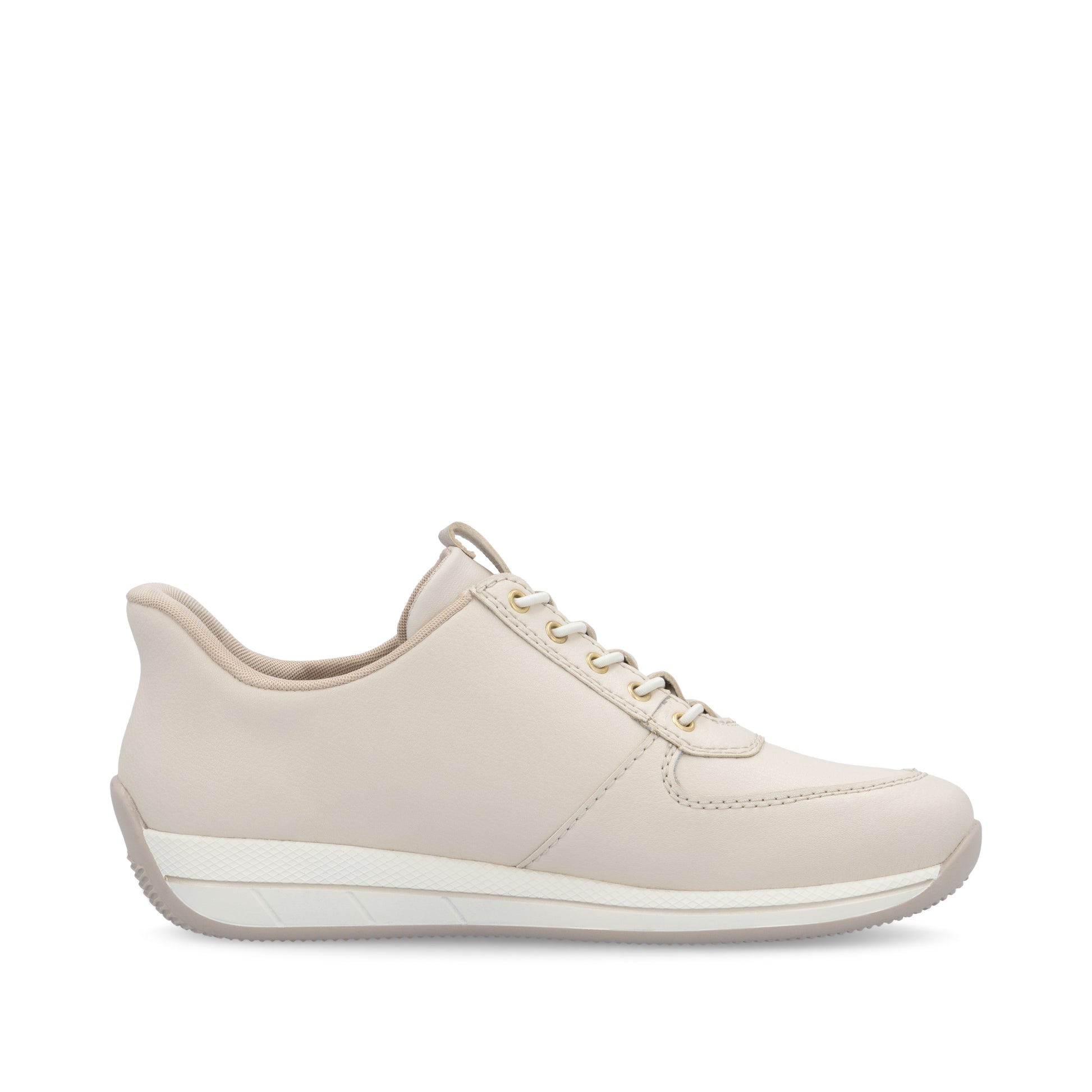 Beige Zip Shoes for Women | Rieker N1156-60